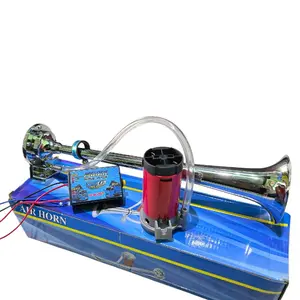 klakson 1 corong terompet tanpa isi angin+ modul putus2 12v-24v