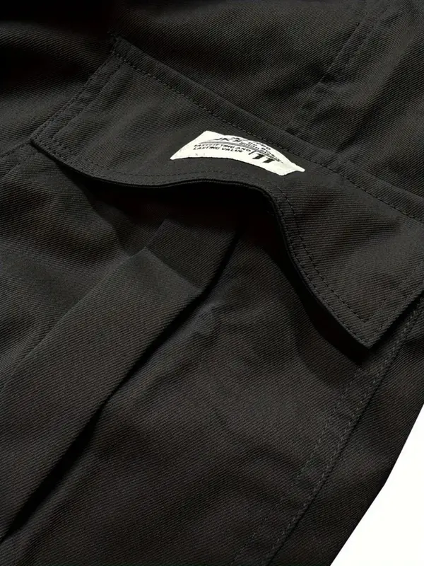 Men's Solid Color Multi-pocket Cargo Shorts, Regular Fit Casual Comfy Breathable Shorts for Daily Wear, Men's Bottoms for Summer, Shorts for Men 3