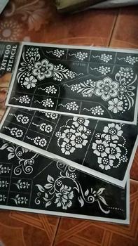 Product Review of [READY STOCK] REUSABLE TEMPORARY HENNA TATTOO STENCIL HAND ARM SLEEVE FACE TATTOO (000011470) from a**r 0