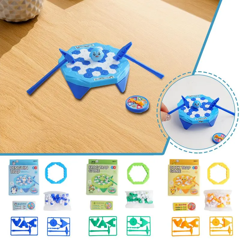 Trò Chơi Phá Băng Chim Cánh Cụt Nhỏ, Giải Cứu, Dành Cho Trẻ Em, Rèn Luyện Trí Thông Minh, Trò Chơi Tương Tác Giữa Cha Mẹ Và Con Cái, Đồ Chơi Để Bàn Cho Trẻ Em 6