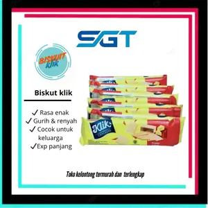 BISKUIT SERENA KLIK CRACKERS 1 renceng 10pcs 24 GRAM MAKANAN RINGAN KRAKER