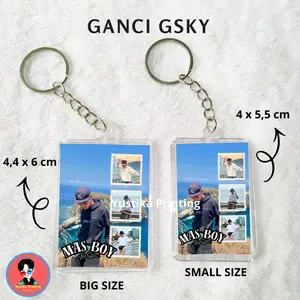 (GANCI) Gantungan Kunci GWSM dan Kusumawara - FREE PC RANDOM