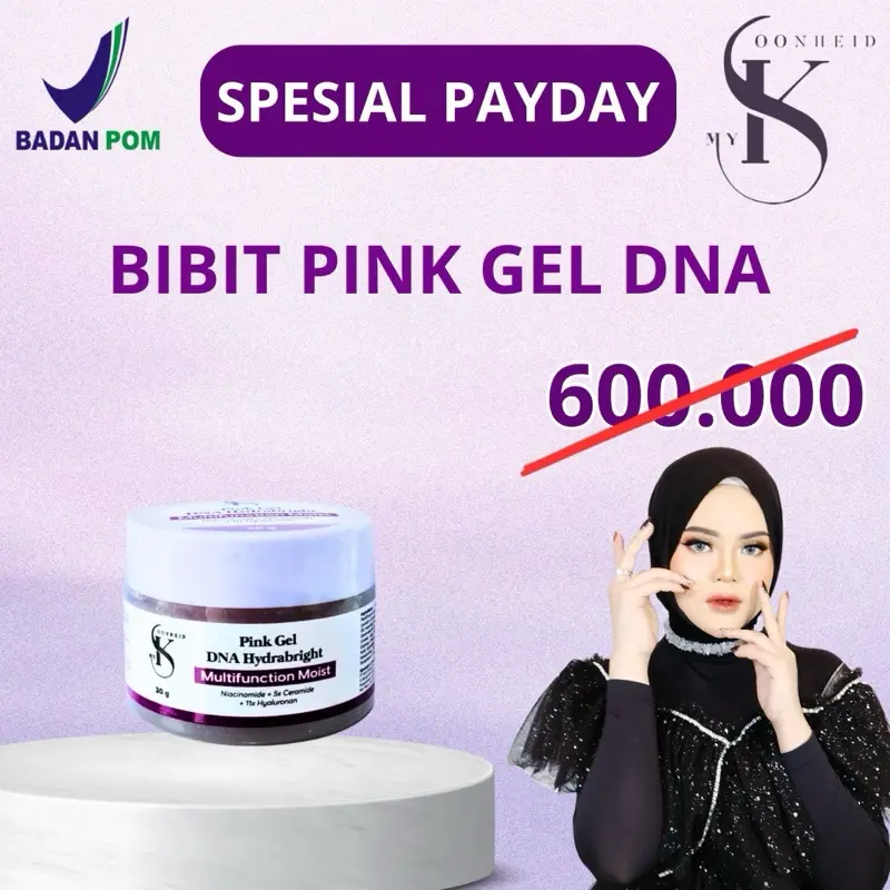 BIBIT PINK GEL DNA HYDRABRIGHT MULTIFUNCTION