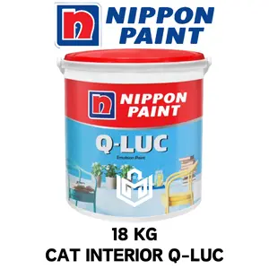 Cat Qluc PAIL 18Kg Dinding Dalam / Cat Tembok Interior  / NIPPON PAINT