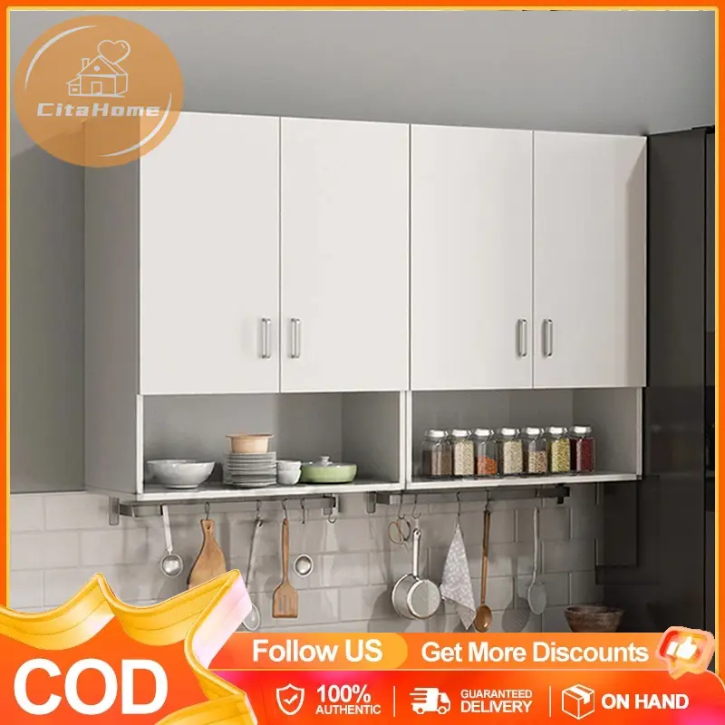 🌷🌷 Kitchen Set Minimalis dengan Lemari Atas 2/3/4 Pintu, Lemari Gantung, dan Lemari Dinding