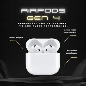 Generasi 4 Wireless Bluetooth Earphone