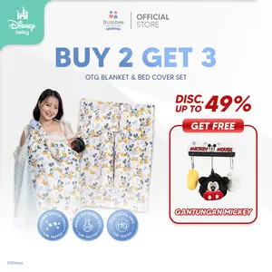[BUY 2 GET 3] Bumbee Comfort Set - On The Go & Bedcover Set Spesial Live with Vior