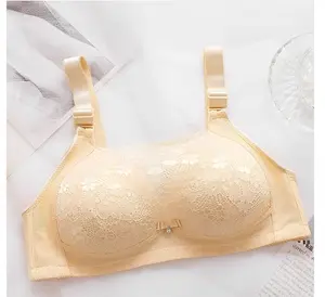 Bh Dewasa Bra kemben Motif Renda bramurah bh wanita Busa Tipis Tanpa Kawat 4 Kaitan Cup Besar b103 Nyaman Cantik