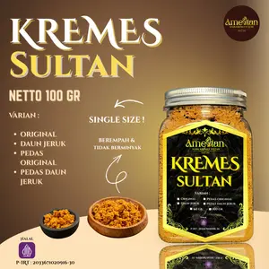 AMESTAN Ayam Kremes Sultan 100gr 4 Varian Rasa HARGA PER 1PCS/SATUAN