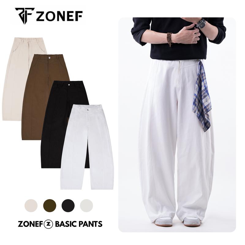   Deal Mở Bán  Quần Kaki Ống Cong Form Rộng Kèm Khăn Kẻ Caro By Zonef  Quần Kaki Cotton Hàn Ống Rộng Unisex Nam Nữ Phong Cách Streetwear 