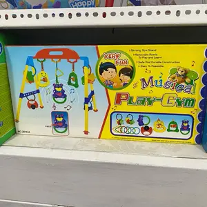 Musical Play-Gym Mainan Anak dengan Stand Kuat Rattle yang Dapat Dilepas dan Konstruksi yang Aman dan Tahan Lama NO 2016 A