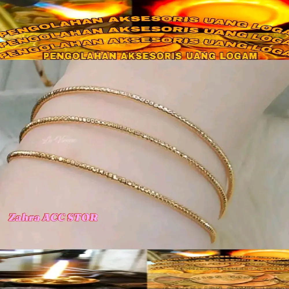GELANG KOIN KERONCONG MANIK 1991 Bracelets