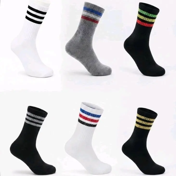 kaos kaki old school pria dewasa panjang sebetis bahan tebal