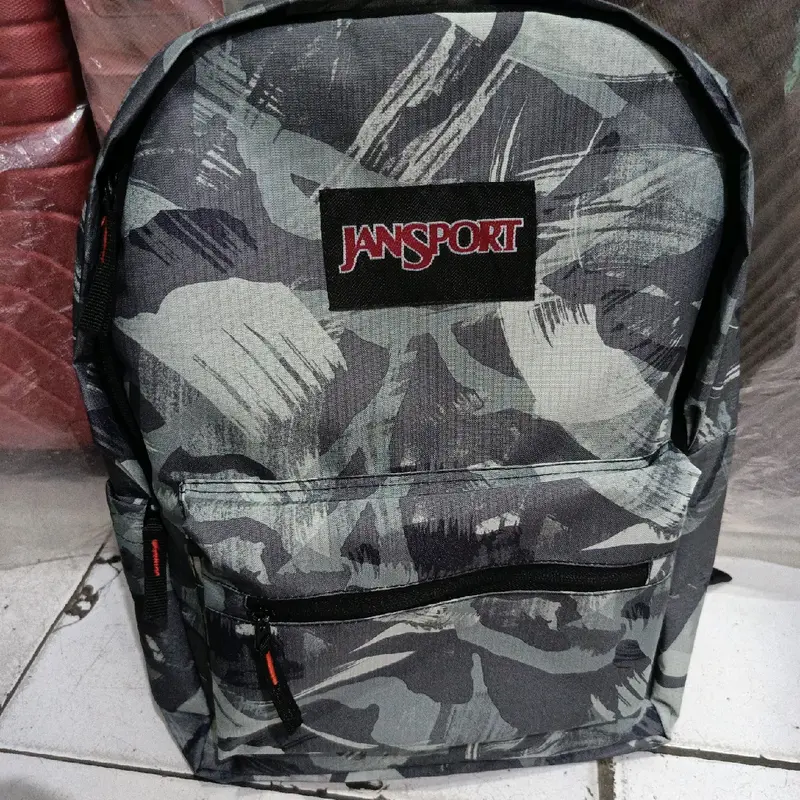 ransel jansport premium motif abstrak 0