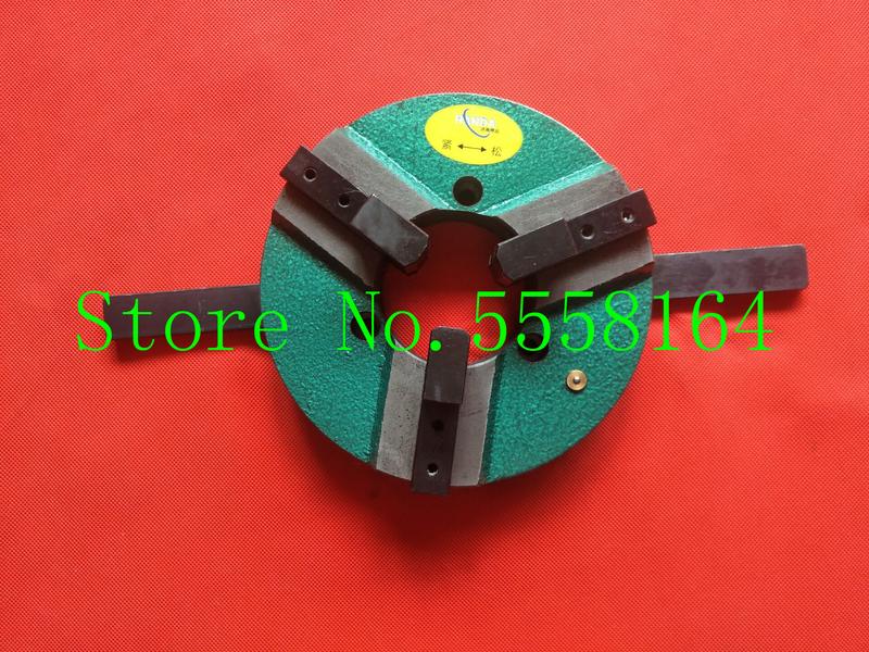 8 Inch 3 Jaw Self-centering Welding Table Chuck 200mm Reversible Top ...