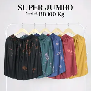 Celana Pendek Wanita Super Jumbo / Celana Pendek Tie Dye Bahan Rayon Santai  Motif Shorts hotpants bigsize outfit celana pendek wanita jumbo hot pant kulot