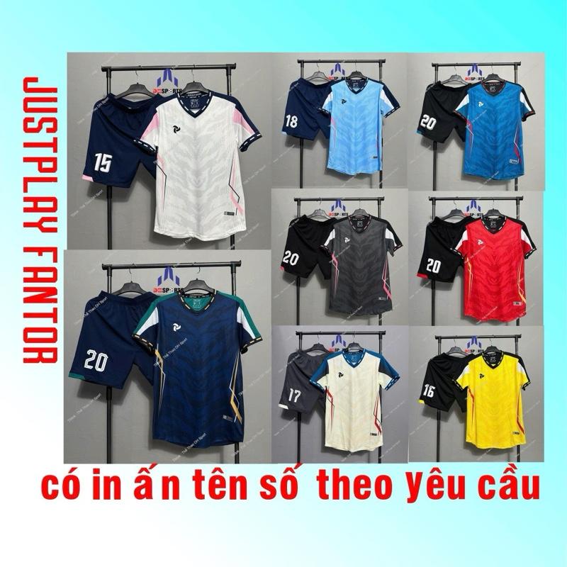 Bộ áo quần bóng đá chính hãng Justplay phantor