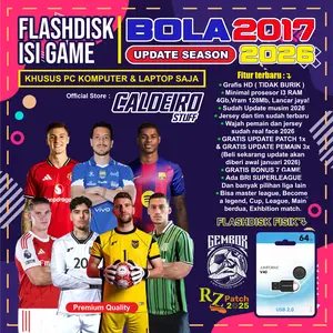 FLASHDISK | GAME BOLA 2017 UPDATE 2026 -   - Flashdisk - Compact Disk - Tanpa Merek - Otg Storage Penyimpanan