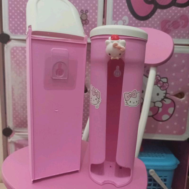 Wadah plastik hello kitty pinky 0