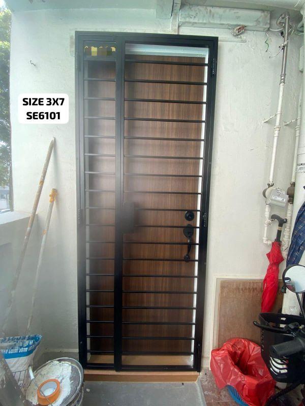 Product Introduction of EAZEA Push Pull Bundle of 3 (Mild Steel Gate + Digital Gate Lock + Fire Rated Digital Door Lock) 30