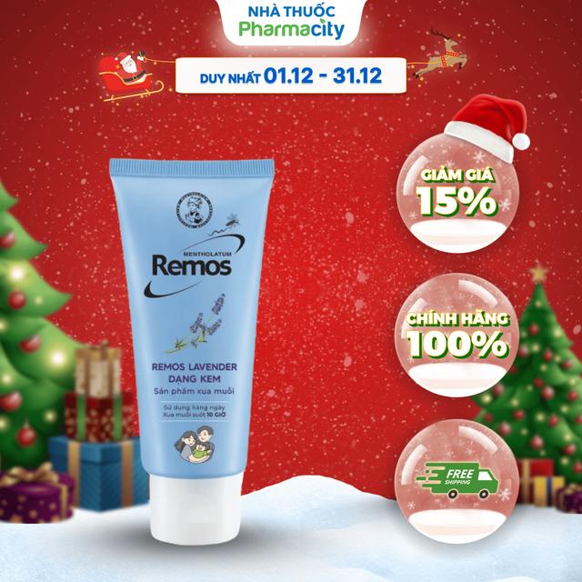  Kem chống muỗi hương lavender Mentholatum Remos  70g  