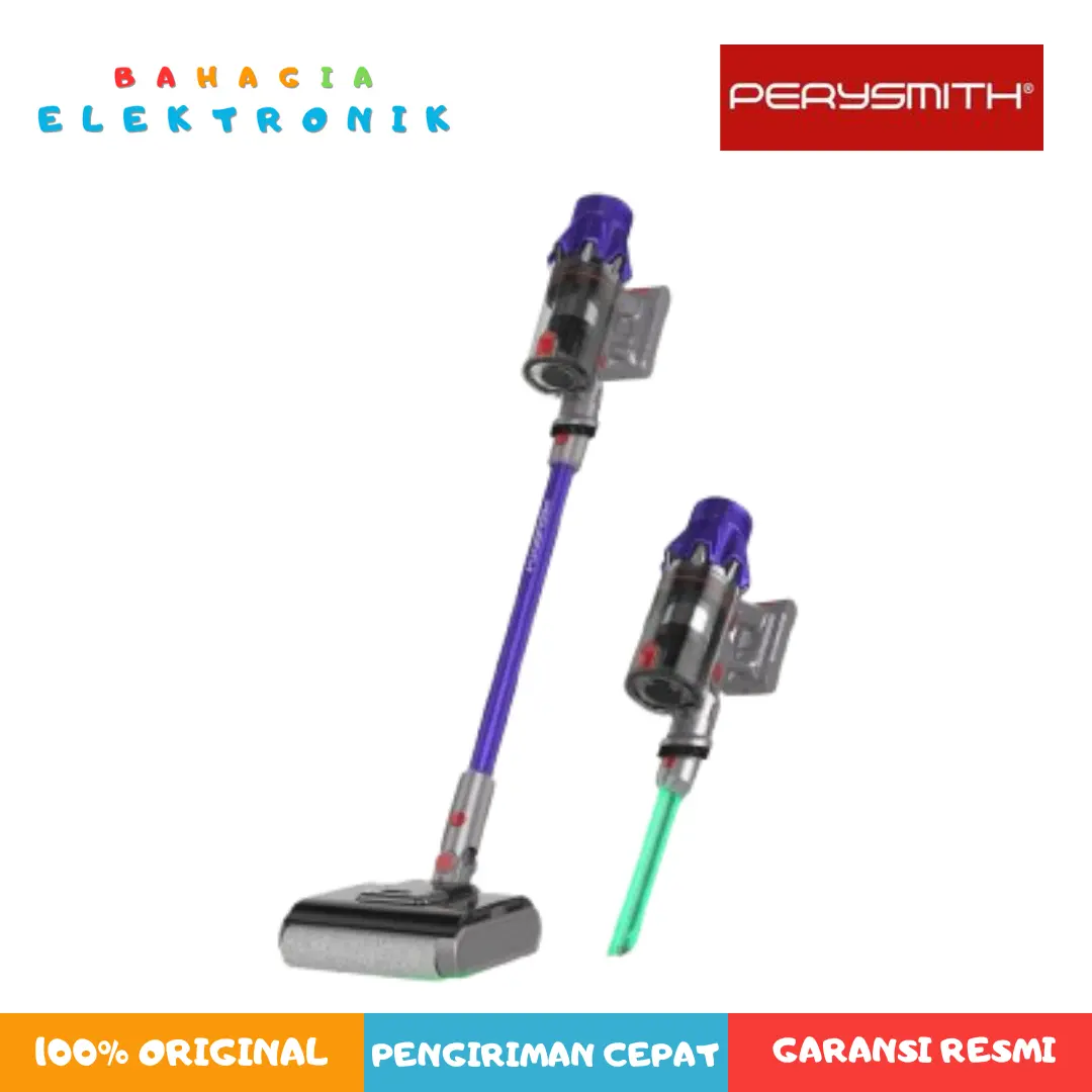 PerySmith X7 Pro Cordless Vacuum Cleaner Home Penyedot Debu Tanpa Kabel Wireless