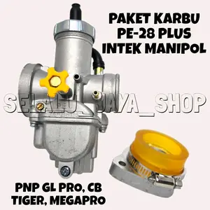 KARBU KARBULATOR PE 28 KEIHIN PLUS MANIFUL MANIPUL GL PRO TIGER CB SATRIA FU FULL SET Motorcycle