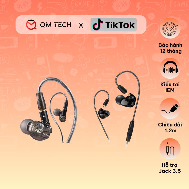 Tai nghe Moxpad X3 | X9 IEM - QMTECH STORE