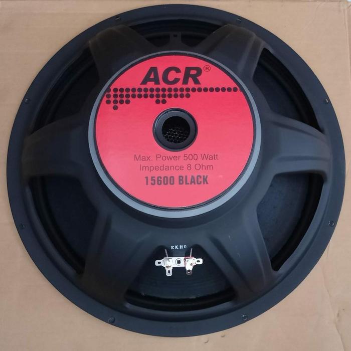 Jual Speaker ACR 15600 BLACK. 500watt. 8 Ohm. 15 Inch Barang