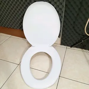 TUTUP KLOSET MODEL TOTO AMERICAN STANDARD INA UNIVERSAL BAHAN PVC TEBAL PREMIUM QUALITY WARNA PUTIH