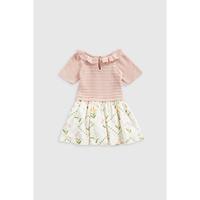 Gambar Mothercare Pink and Print Twofer Dress - Dress Bayi Perempuan (Krem) - 2-3 Years dari Mothercare Indonesia Kota Administrasi Jakarta Selatan 2 Tokopedia