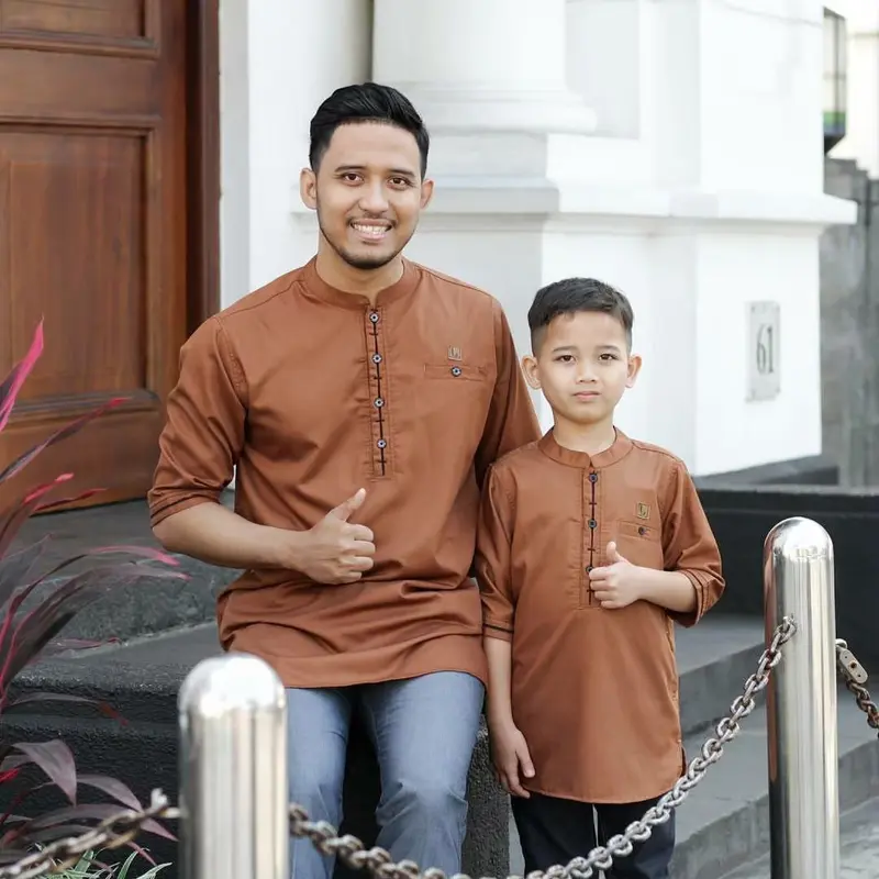 Kurta toyobo original luthfi ayah dan anak harga nya satuan yah bukan harga couple 3