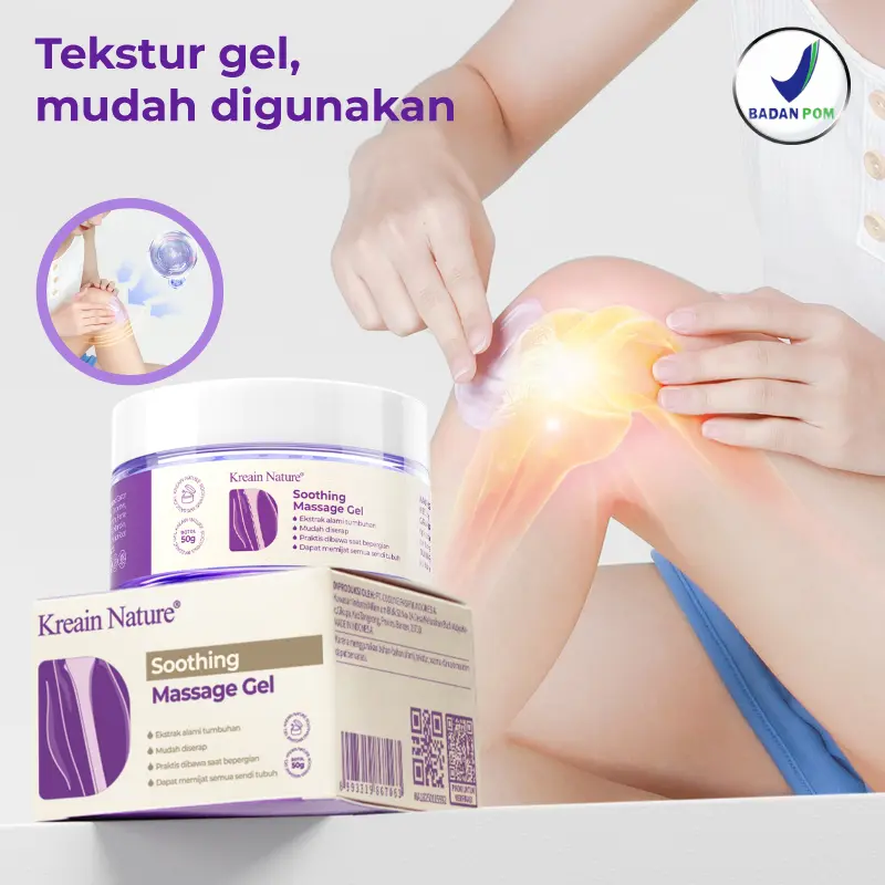 【A-BPOM】Kreain Nature  Krim Kolagen Sendi, Menenangkan Nyeri Tulang Sendi, Krim Perbaikan Koreksi Deformasi