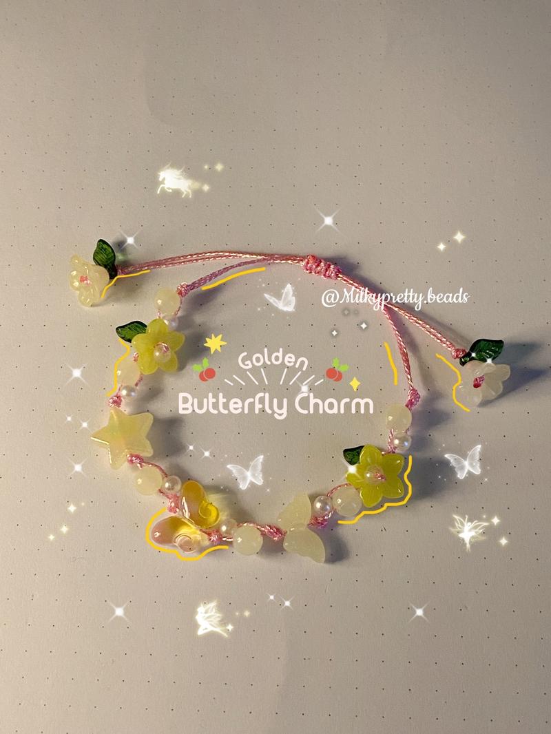 Product Introduction of Gelang manik serut tali shine string | Gelang serut estetik | Gelang handmade | Beads Bracelet 8