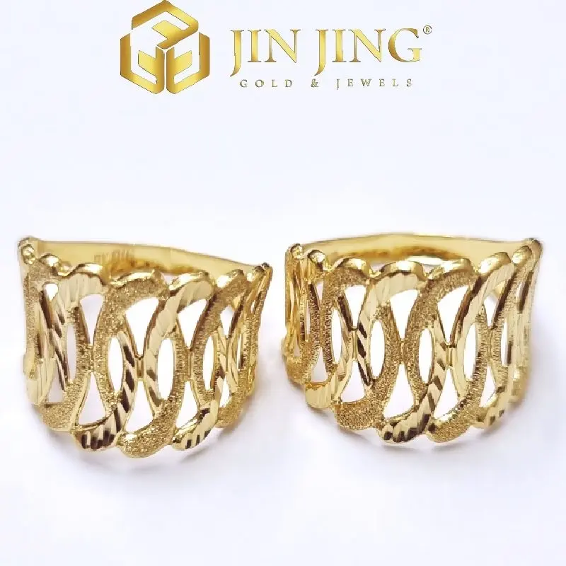 CINCIN LEBAR 1.5CM SIZE 11-17 EMAS 916 TULEN (HOLLOW) 1g UP