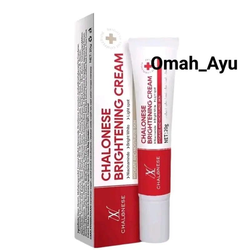 Chalonese Cream Whitening Ori Brightening Cream and Freckle Cream Penghilang Flek Hitam BPOM 0