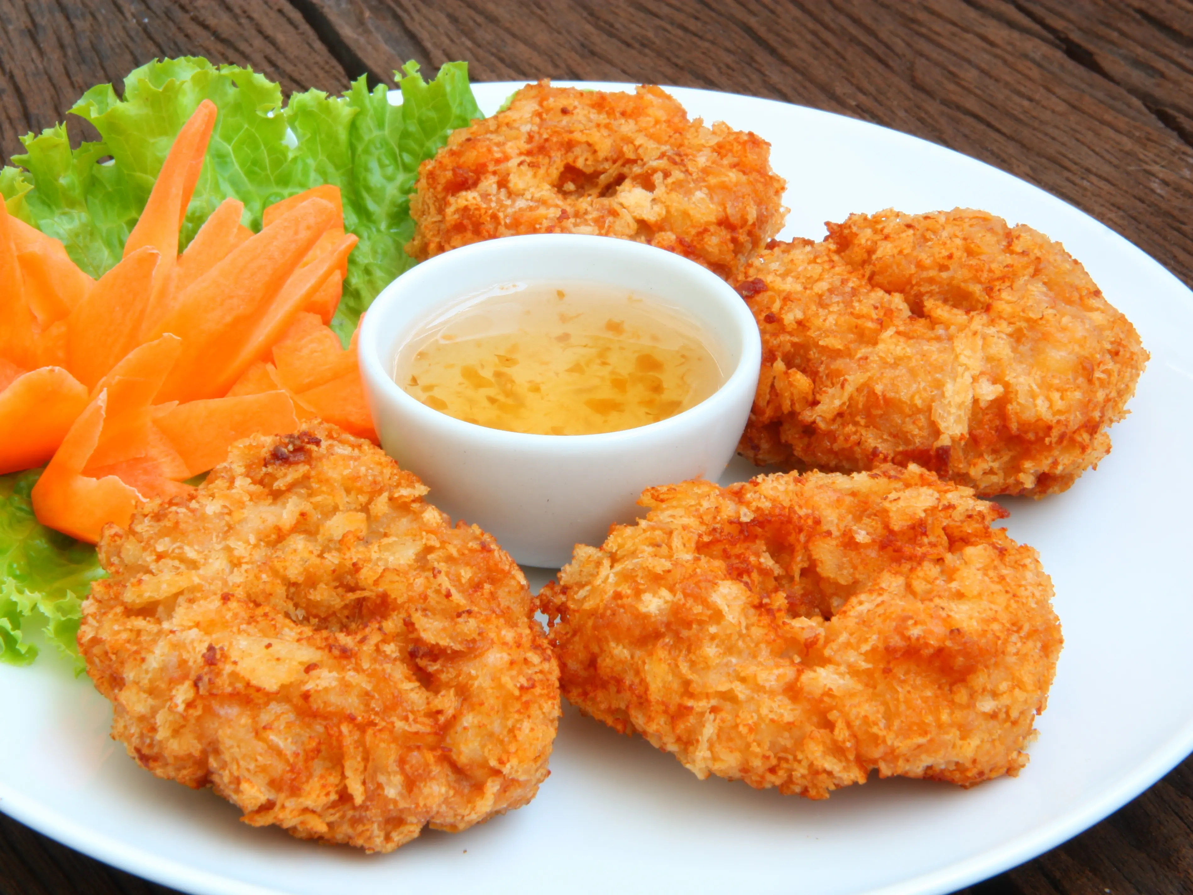 Thai Prawn Cake (10pcs) Crispy Thai Prawn Cakes – Fresh & Flavorful, Ready-to-Eat