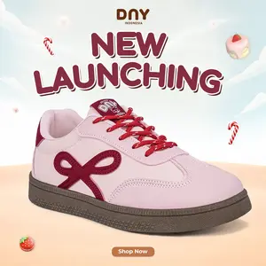 [New Launch] Sepatu DNY Sepatu Wanita Simpel Pita Sneakers Cewek Tali Kekinian Dan Stylish Ootd Outdoor Nyaman Terbaru 2026 0532
