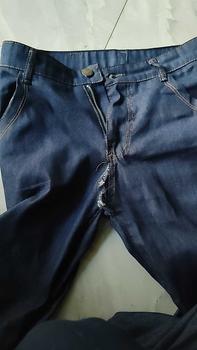 Product Review of Quần Jean Nam, Hàng Mới Về Mùa Xuân, Phong Cách Thường Ngày Thích Hợp Cho Nam Trung Niên, Hợp Xu hướng Và Dễ Phối Đồ, Cỡ Lớn, Chống Mài Mòn, Thẳng Và Rộng Rãi, Quần Dài, [9812] Yêu Thích from C**u B** 0