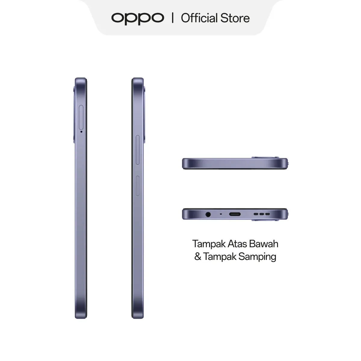 OPPO A6x 4GB/64GB & 4GB/128GB Smartphone [Snapdragon 685 4G, Layar Ultra Cerah 120Hz, Baterai 6500mAh]