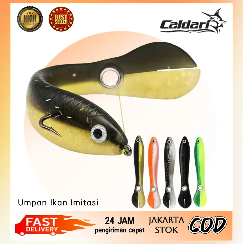 《stok siap》Umpan Pancing Bionik Umpan Pancing Ikan Minnow 3D 5 Warna 6g  10cm Bahan Plastik Alat Laut