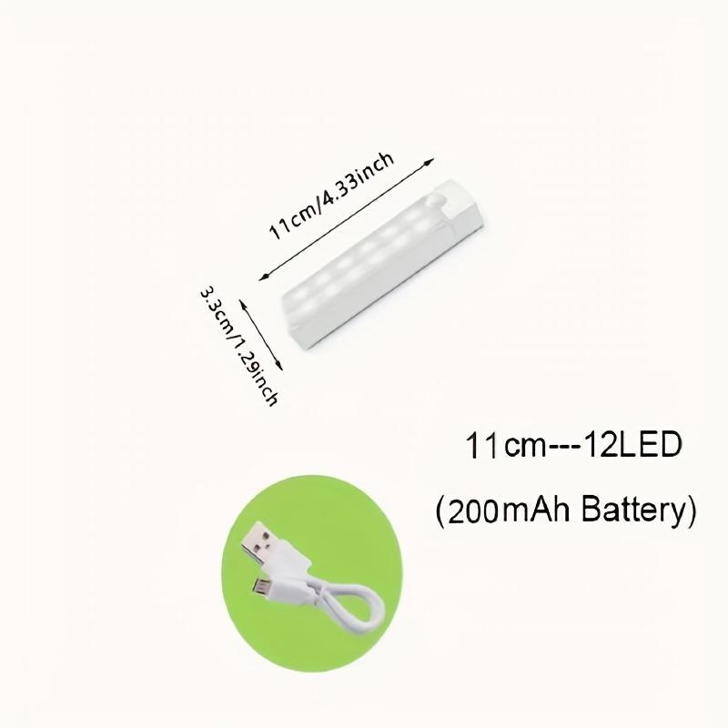 Product Introduction of 1 chiếc Đèn LED cảm biến chuyển động, Pin hoạt động dưới đèn tủ, Đèn tủ từ tính dính ở bất cứ đâu Màu trắng ấm, Cho tủ quần áo phòng ngủ, Tủ, Két an toàn, Hành lang, Cầu thang, Nhà bếp, Tủ đựng thức ăn 22
