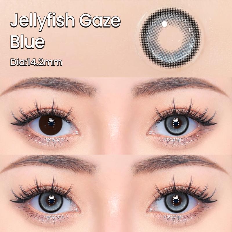 [COD] UYAAI SOFTLENS Jellyfish Gaze COLOR LENSA KONTAK BIG EYES 14.2-15 MM USE 6 MONTH Contact Lens 6