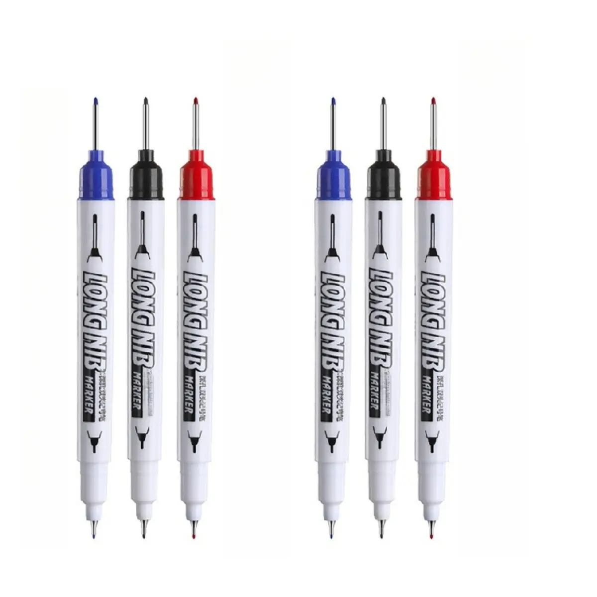 Pen Penanda, Dua Hujung, Penting untuk Kerja Kayu dan Titik, Penanda Lubang Dalam, Penanda Ketepatan 20mm, Tepat dan Mudah!