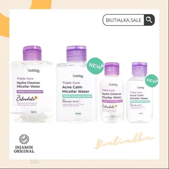Facetology Hydra Cleanser Micellar Water untuk Wajahmu