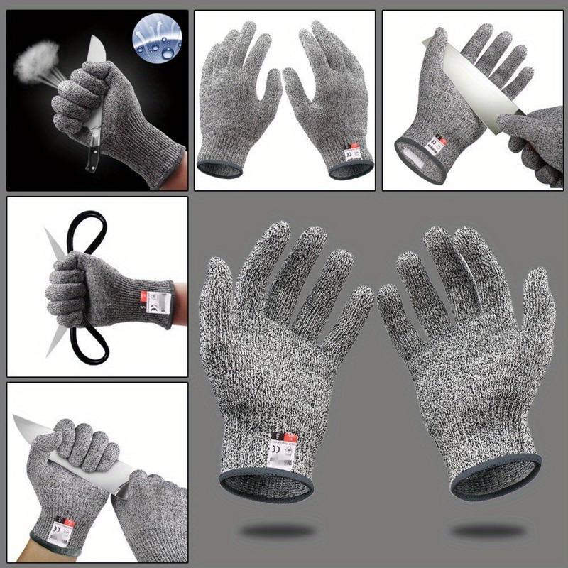 Product Introduction of 1pair Cut Resistant Gloves Food Grade Level 5 Protection, Safety Kitchen Cuts Gloves for Oyster Shucking, Fish Fillet Processing, Mandolin Slicing 13