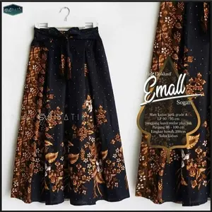ROK BATIK SELING EMALL / ROK PAYUNG KAIN KATUN MOTIF BATIK