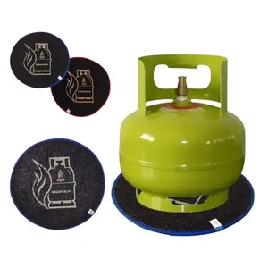 Tatakan Alas Tabung Gas LPG Karpet Bulat Serbaguna Keset Dapur