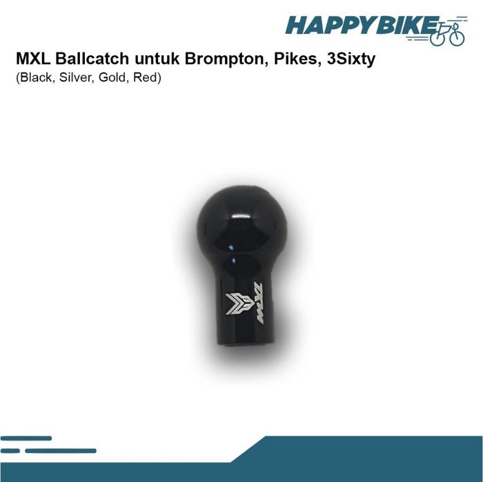 Gambar MXL Ballcatch Ball Catcher Aksesoris Sepeda Lipat 3 Lipatan - Black dari Happy Bike Kota Administrasi Jakarta Selatan Tokopedia