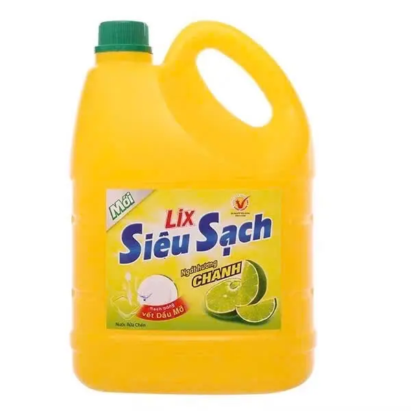 Nước rửa chén siêu sạch siêu tiết kiệm ngát hương chanh 3.5kg khử sạch mùi tanh